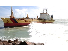 Dragagem é reiniciada em Natal