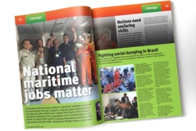 ITF destaca atuação da CONTTMAF na defesa da Cabotagem brasileira