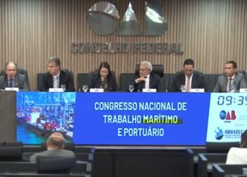 Diretor da Conttmaf participa de congresso da OAB sobre direito portuário